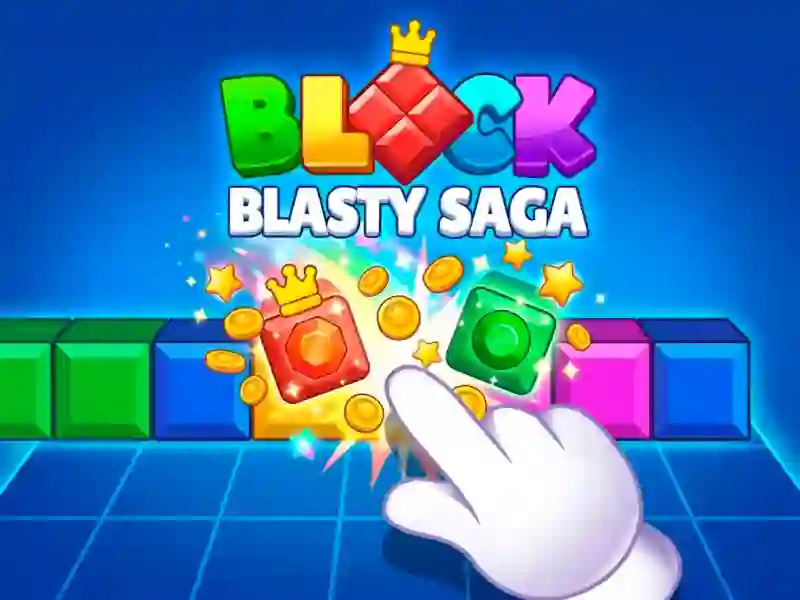 Žaidimas Block Blasty Saga internete