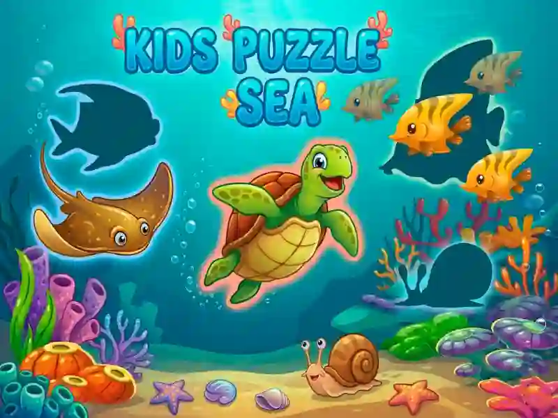 Žaidimas Kids Puzzle Sea internete