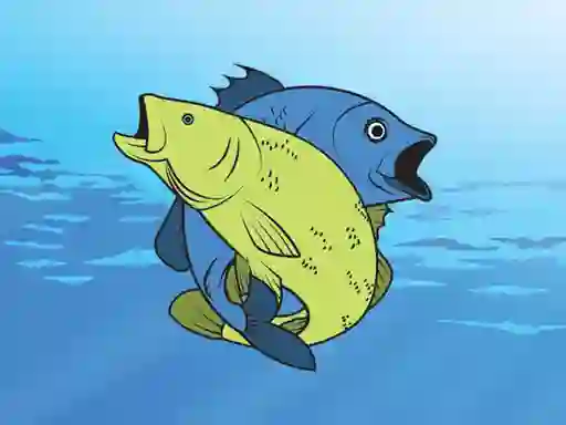 Žaidimas Friendly Fish Coloring internete