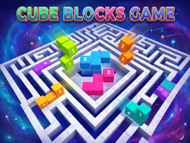 Žaidimas Cube blocks Game internete
