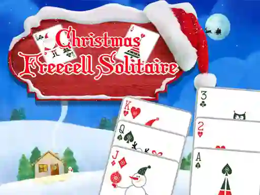 Žaidimas Freecell Christmas Solitaire internete