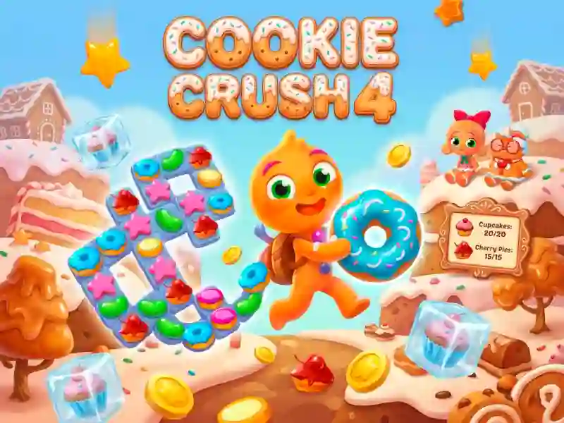 Žaidimas Cookie Crush 4 internete