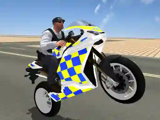 Žaidimas Super Stunt Police Bike Simulator 3D internete