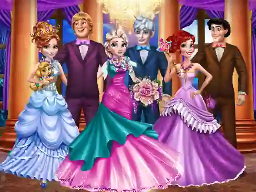 Žaidimas Princesses Castle Ball internete
