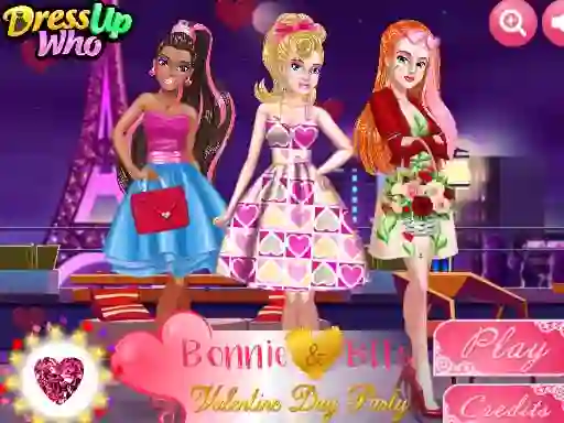 Žaidimas Bonnie and BFFs Valentine Day Party internete