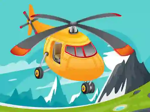 Žaidimas Helicopter Jigsaw internete