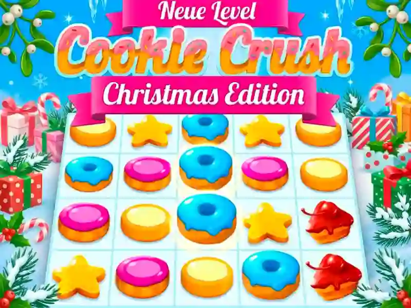 Žaidimas Cookie Crush: Christmas Edition internete