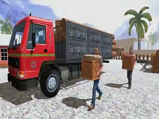 Žaidimas Asian Offroad Cargo Truck internete