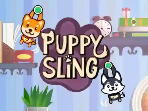 Žaidimas Puppy Sling internete