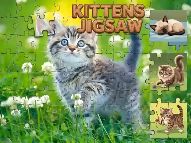 Žaidimas Kittens Jigsaw internete