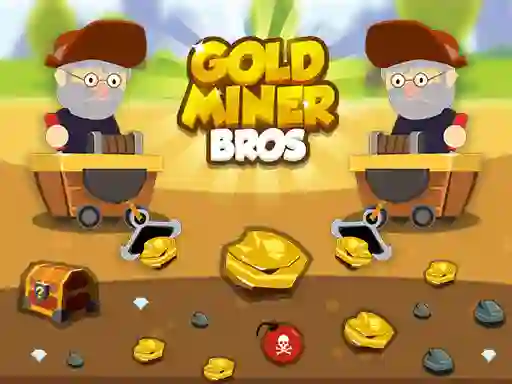 Žaidimas Gold Miner Bros internete