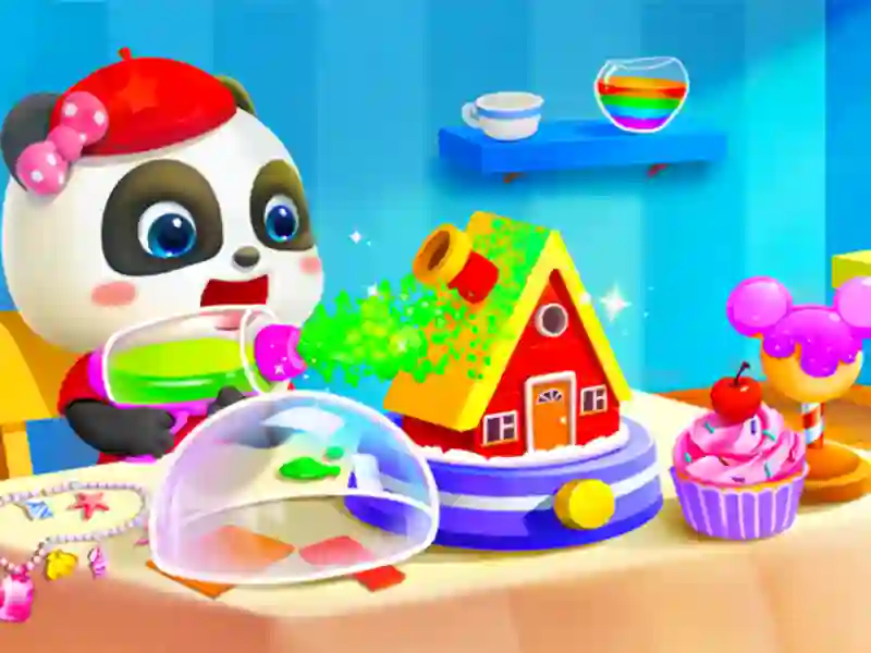 Žaidimas Baby Panda Kids Crafts DIY internete