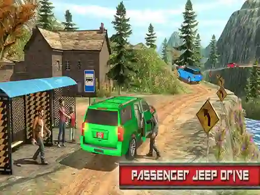 Žaidimas Jeep Passeger Offroad Mountain Simulation Game internete