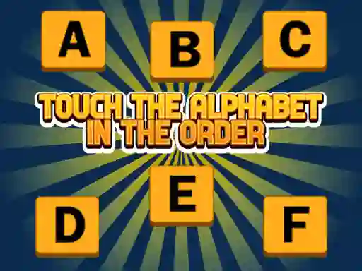 Žaidimas Touch The Alphabet In The Oder internete