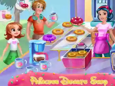 Žaidimas Princess Donuts Shop internete