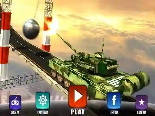 Žaidimas Impossible Army Tank Driving Simulator Tracks internete