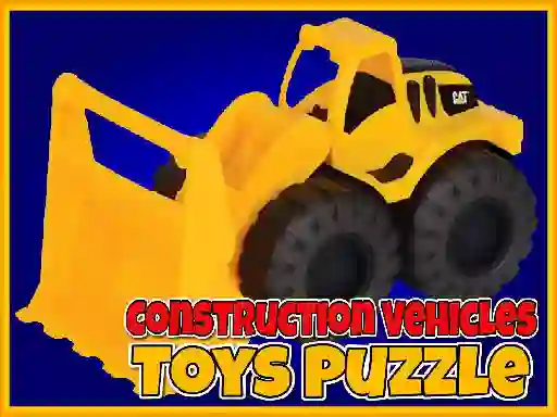 Žaidimas Construction Vehicles Toys Puzzle internete