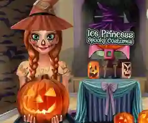 Žaidimas Ice Princess Spooky Costumes internete