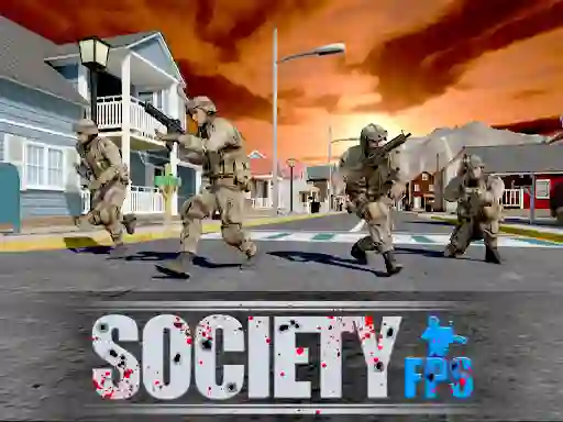 Žaidimas Society FPS internete