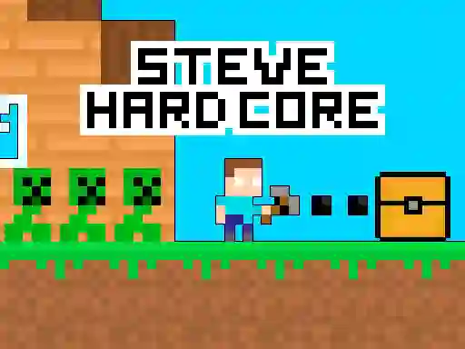 Žaidimas Steve Hard Core internete