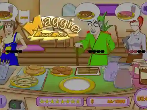 Žaidimas Maggie Bread Rush internete
