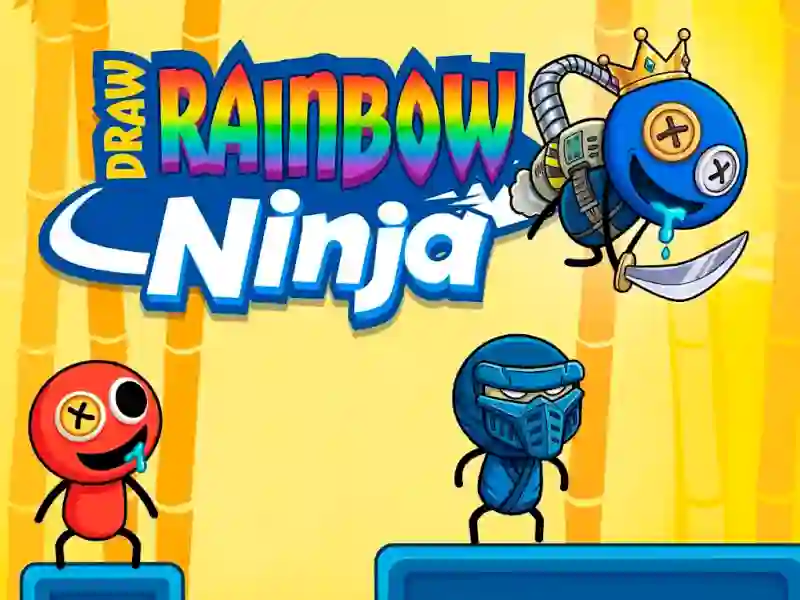 Žaidimas Draw Rainbow Ninja internete