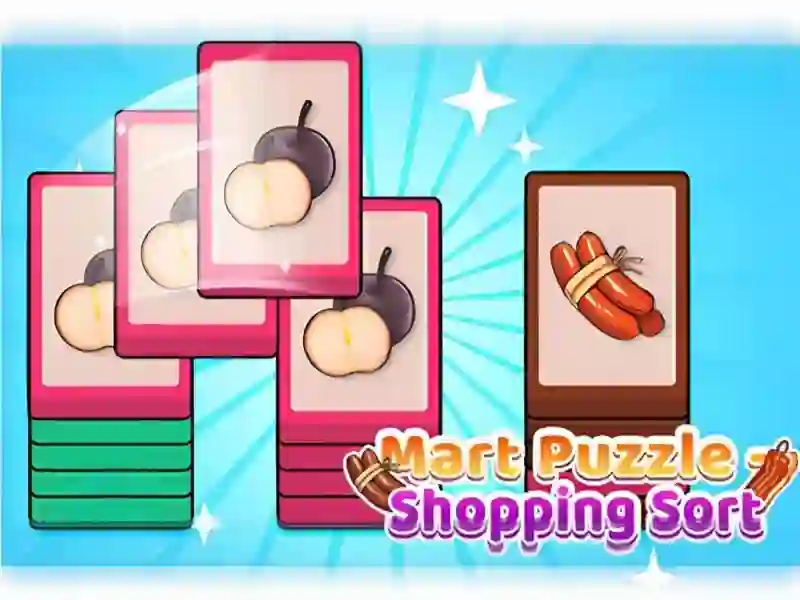 Žaidimas Mart Puzzle Shopping Sort internete