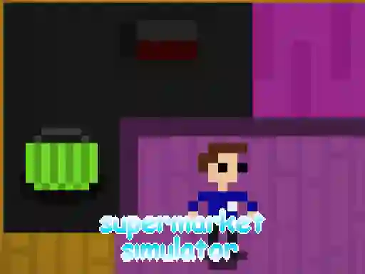 Žaidimas Supermarket Simulator internete