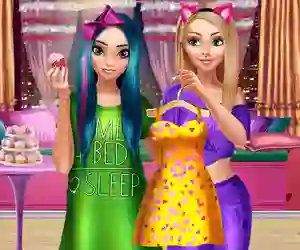 Žaidimas BFFs PJ Party internete
