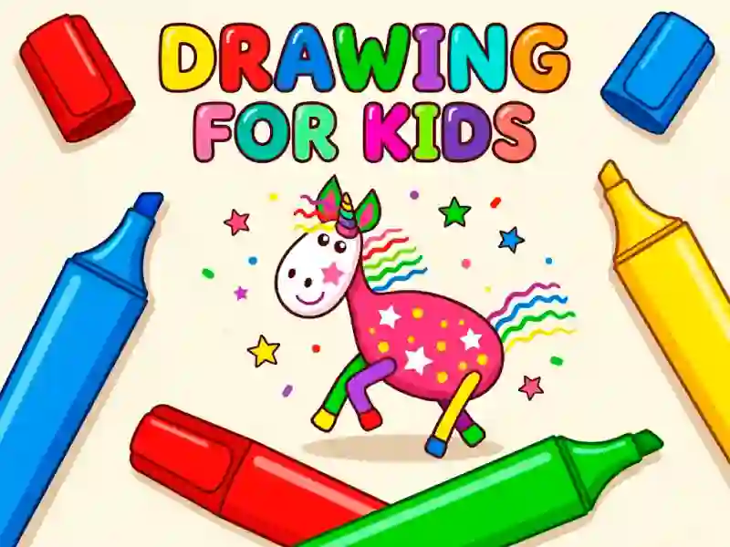 Žaidimas Drawing For Kids internete