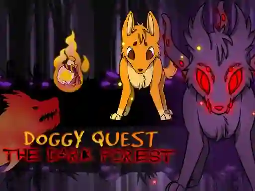 Žaidimas Doggy Quest The Dark Forest internete