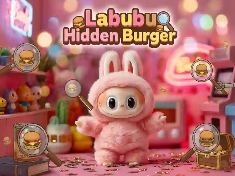 Žaidimas Labubu Hidden Burger internete