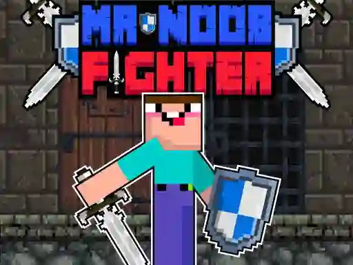 Žaidimas Mr Noob Fighter internete