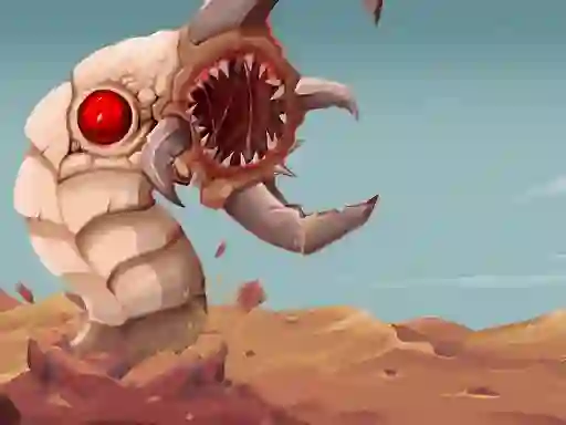 Žaidimas Deep Worm internete