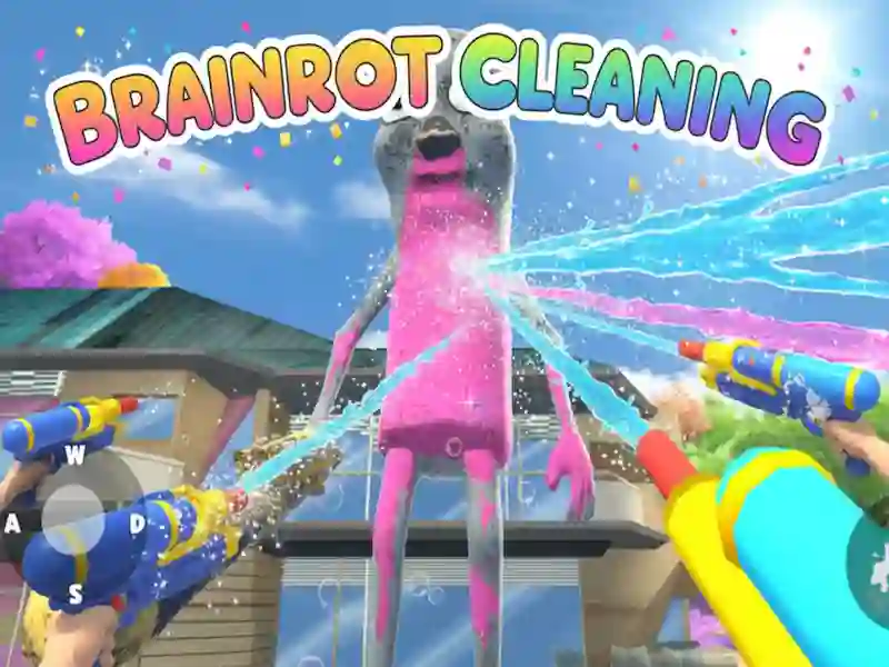 Žaidimas Brainrot Cleaning internete