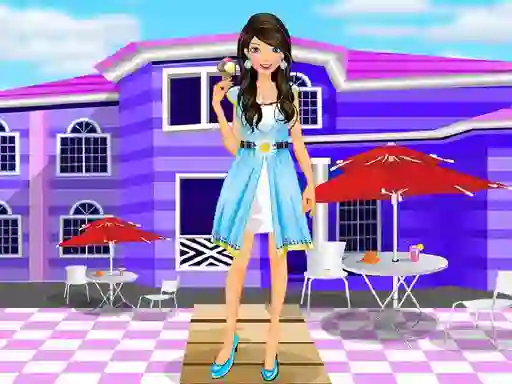 Žaidimas Summer Vacation Dressup internete