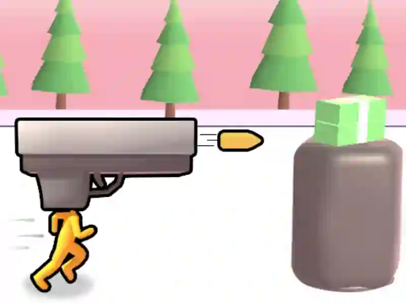 Žaidimas Gun Head Run internete
