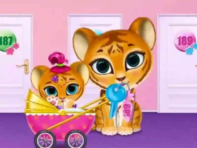 Žaidimas Kids Pet Hotel internete