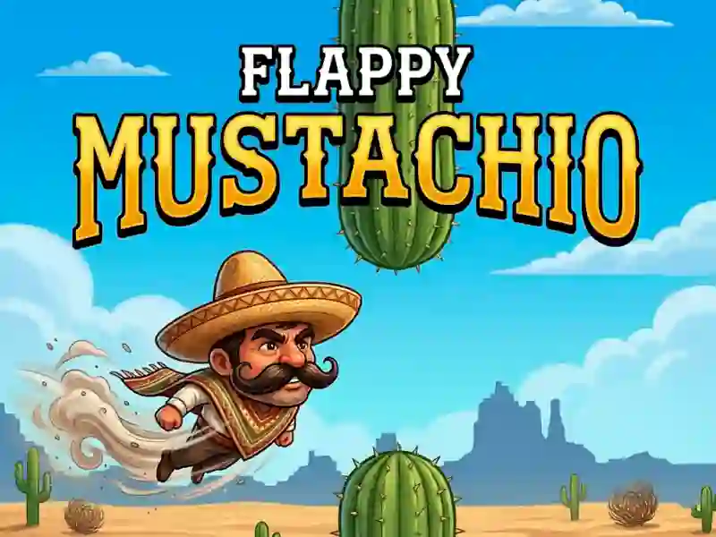 Žaidimas Flappy Mustachio internete