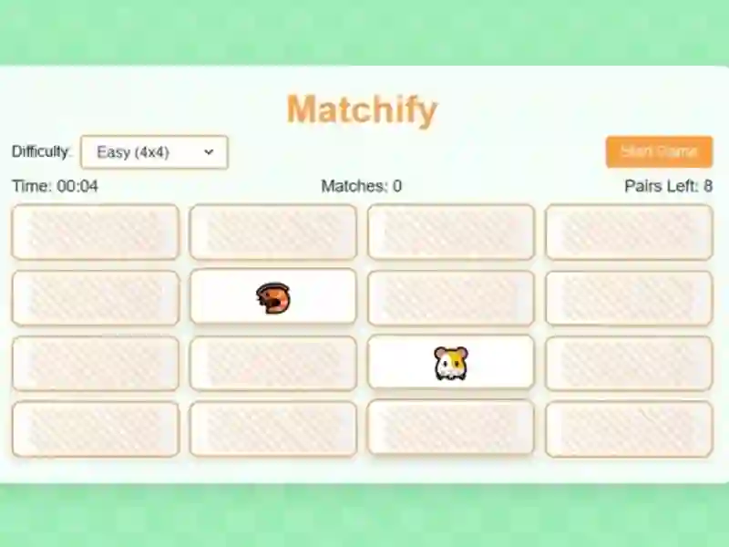 Žaidimas Matchify internete