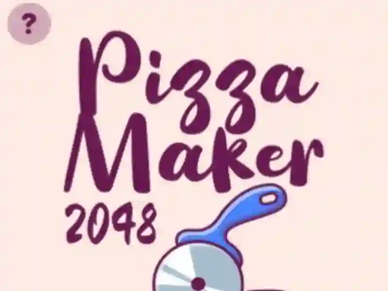 Žaidimas Pizza Maker 2048 internete