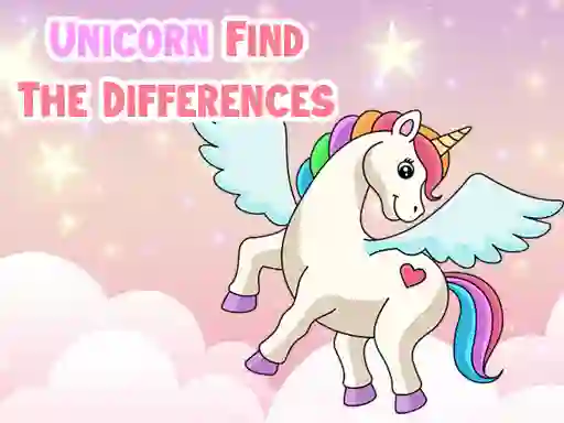 Žaidimas Unicorn Find The Differences internete