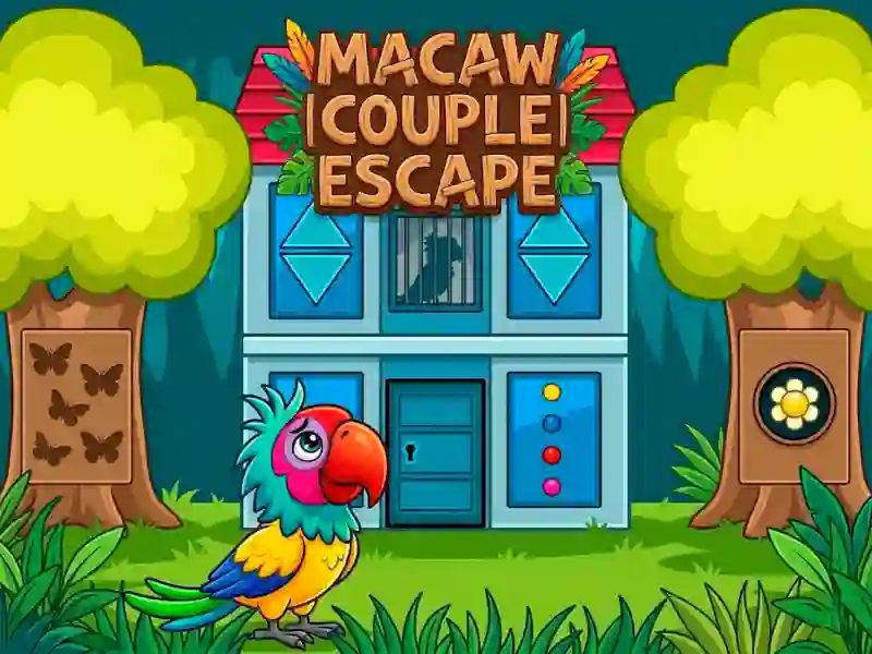 Žaidimas Macaw Couple Escape internete