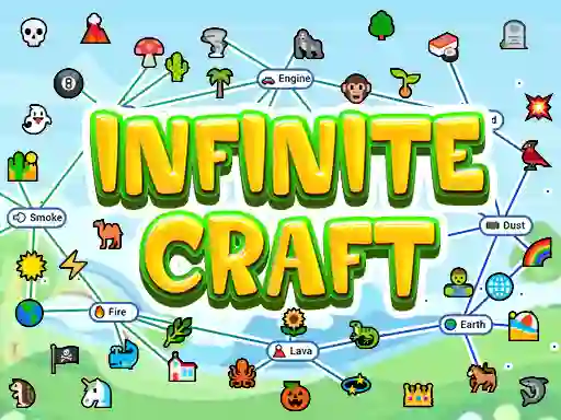 Žaidimas Infinite Craft internete