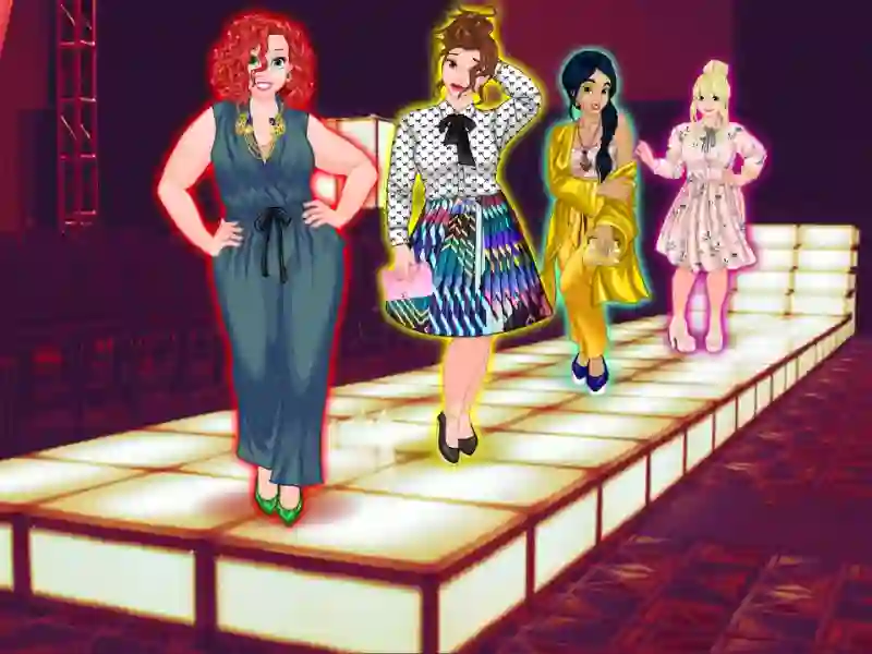 Žaidimas Princesses Runway Plus internete