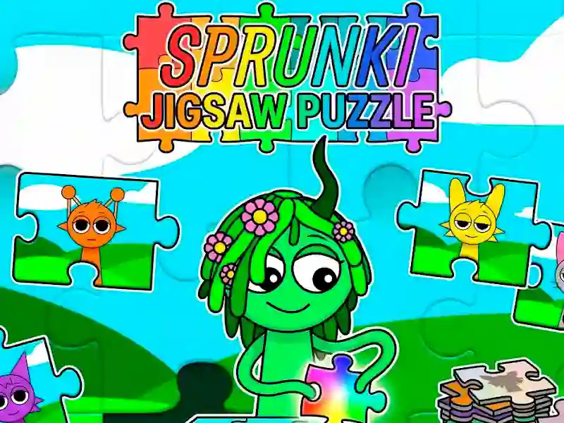 Žaidimas Sprunki Jigsaw Puzzle internete