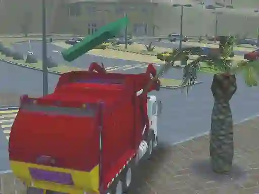 Žaidimas Island Clean Truck Garbage Sim internete