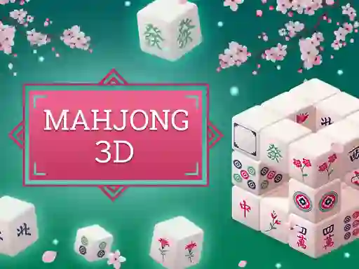 Žaidimas Mahjong 3d internete
