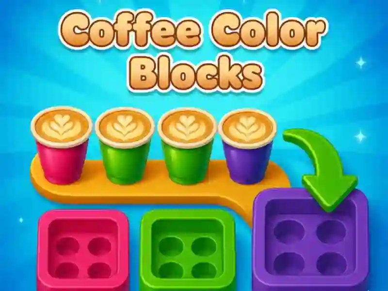 Žaidimas Coffee Color Blocks internete