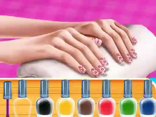Žaidimas Elsa's Fashion Nail Art DIY Blog internete